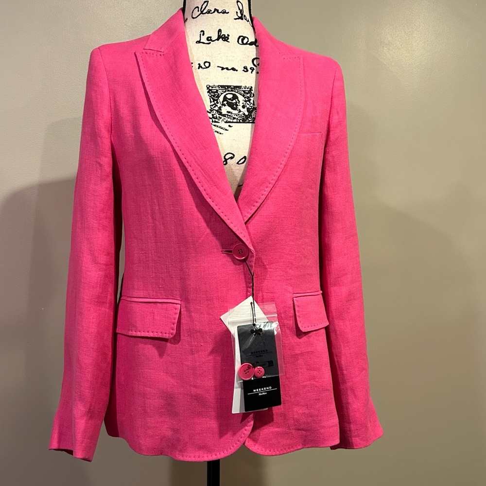MaxMara Weekend Linen Blazer